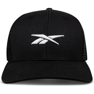 image:imageReebok Trucker Hat  Snapback  Adjustable  Everyday  Fitness  Sun Protection  Classic  Baseball CapEmbroidered Vector  BlackWhite