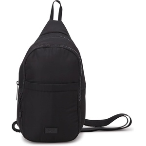 image:imageReebok Unisex Convertible Crossbody Sling Bag for Women amp Men Compact  Adjustable Strap for Vesatile Carry Organized Pockets for Phone Keys amp Wallet Durable Hardware Everyday Daily Carry or GyThea II Black