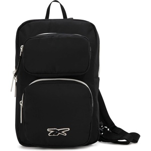 image:imageReebok Unisex Convertible Crossbody Sling Bag for Women amp Men Compact  Adjustable Strap for Vesatile Carry Organized Pockets for Phone Keys amp Wallet Durable Hardware Everyday Daily Carry or GyMikayla Black