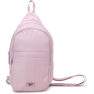 image:imageReebok Unisex Convertible Crossbody Sling Bag for Women amp Men Compact  Adjustable Strap for Vesatile Carry Organized Pockets for Phone Keys amp Wallet Durable Hardware Everyday Daily Carry or GyThea II Ashen Lilac