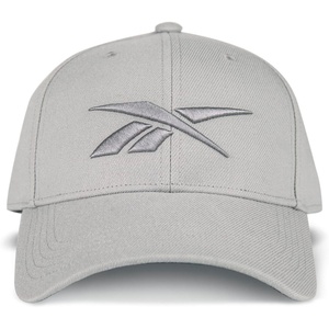image:imageReebok Vector Baseball Hat  Snapback  Six Panel  Casual  Everyday  Sun Protection  Lightweight  BreathableGrey