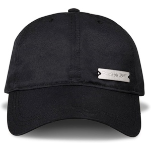 image:imageReebok Womens Badge Hat  Golf  Tennis  Sports  Performance  Breathable  Lightweight  Quick Drying  Sun ProtectionFoundation  Black