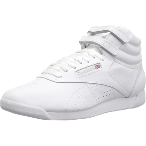 image:imageReebok Womens Freestyle Hi High Top SneakerWhiteSilver