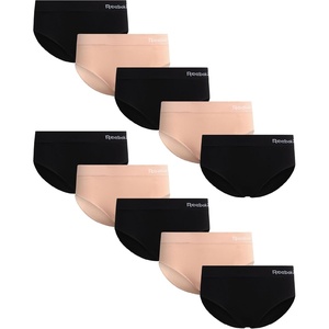 image:imageReebok Womens Hipster Panties Underwear Stretch TagFree Waistband 10 Pack  Made for Busy Mornings Gym Sessions and Everyday Routines BarelyThere Feel Glides Under Any OutfitBlackRose Dust
