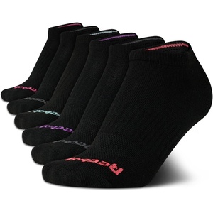 image:imageReebok Womens Low Cut Socks 6 Pack Lightweight Performance Athletic Socks  Performance Stretch Lightweight and Breathable Toe Seam with Arch SupportAll Black