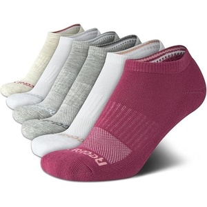 image:imageReebok Womens Low Cut Socks 6 Pack Lightweight Performance Athletic Socks  Performance Stretch Lightweight and Breathable Toe Seam with Arch SupportBurgandy Assortment