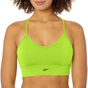 image:imageReebok Workout Ready Tri Back Padded BraAcid Yellow