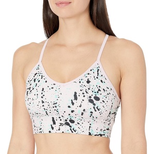 image:imageReebok Workout Ready Tri Back Padded BraFrost BerryBlackBlue