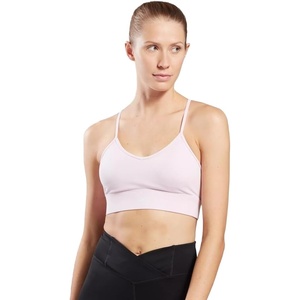 image:imageReebok Workout Ready Tri Back Padded BraPixel Pink