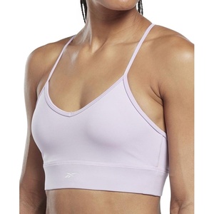 image:imageReebok Workout Ready Tri Back Padded BraQuartz Glow