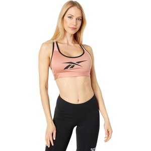 image:imageReebok x Jurassic World Skinny Strap Sports BraCanyon CoralLarge Vector Logo