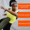 image:image1pc Unisex 225in Wide Workout Headband wStay Dry Technology Terry Cloth Band MoistureWicking Fabric  Quality Gym Hair Accessories for Active ComfortReebokGrey