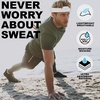 image:image1pc Unisex 225in Wide Workout Headband wStay Dry Technology Terry Cloth Band MoistureWicking Fabric  Quality Gym Hair Accessories for Active ComfortReebokWhite