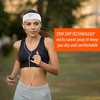 image:image1pc Unisex Athletic Sweatband  225in Thick Workout Headband wStay Dry Technology MoistureWicking FabricQuality Gym Hair Accessories for Active ComfortReebokwhite