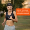 image:image1pc Unisex Athletic Sweatband  225in Thick Workout Headband wStay Dry Technology MoistureWicking FabricQuality Gym Hair Accessories for Active ComfortReebokblack
