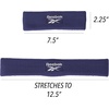 image:image1pc Unisex Athletic Sweatband  225in Thick Workout Headband wStay Dry Technology MoistureWicking FabricQuality Gym Hair Accessories for Active ComfortReebokblue