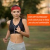 image:image1pc Unisex Athletic Sweatband  225in Thick Workout Headband wStay Dry Technology MoistureWicking FabricQuality Gym Hair Accessories for Active ComfortReebokred