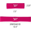 image:image1pc Unisex Athletic Sweatband  225in Thick Workout Headband wStay Dry Technology MoistureWicking FabricQuality Gym Hair Accessories for Active ComfortReebokpink