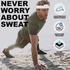 image:image1pc Unisex Athletic Sweatband  225in Thick Workout Headband wStay Dry Technology MoistureWicking FabricQuality Gym Hair Accessories for Active ComfortReebokwhite