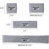 image:image3pc Unisex Athletic Sweatband Set  225in Workout Headband amp 325in Wristbands wStay Dry Technology Terry Cloth Band MoistureWicking Fabric  Quality Fitness Accessories for Active ComfortReebokGrey