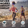 image:image3pc Unisex Athletic Sweatband Set  225in Workout Headband amp 325in Wristbands wStay Dry Technology Terry Cloth Band MoistureWicking Fabric  Quality Fitness Accessories for Active ComfortReebokBlue