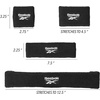 image:image3pc Unisex Athletic Sweatband Set  225in Workout Headband amp 325in Wristbands wStay Dry Technology Terry Cloth Band MoistureWicking Fabric  Quality Fitness Accessories for Active ComfortReebokBlack