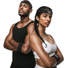 image:image3pc Unisex Athletic Sweatband Set  225in Workout Headband amp 325in Wristbands wStay Dry Technology Terry Cloth Band MoistureWicking Fabric  Quality Fitness Accessories for Active ComfortReebokBlack