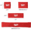 image:image3pc Unisex Athletic Sweatband Set  225in Workout Headband amp 325in Wristbands wStay Dry Technology Terry Cloth Band MoistureWicking Fabric  Quality Fitness Accessories for Active ComfortReebokRed