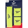 image:image3pc Unisex Athletic Sweatband Set  225in Workout Headband amp 325in Wristbands wStay Dry Technology Terry Cloth Band MoistureWicking Fabric  Quality Fitness Accessories for Active ComfortReebokNeon Yellow