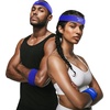 image:image3pc Unisex Athletic Sweatband Set  225in Workout Headband amp 325in Wristbands wStay Dry Technology Terry Cloth Band MoistureWicking Fabric  Quality Fitness Accessories for Active ComfortReebokBlue