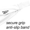image:imageReebok 1pc Wide Reversible Headwrap  Secure Versatile DamageFree Hold  Quality Gym Hair Accessories for Active Comfort