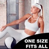 image:imageReebok 2pc Tie Headwrap  Secure Adjustable amp DamageFree Hold  Quality Gym Hair Accessories for Active Comfort Athletic Workout Headband for Women  Stylish Sweat
