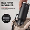 image:imageReebok 32 oz Insulated Stainless Steel Water Bottle with Straw Pink  LeakProof Locking Lid Soft Silicone Spout Clip Handle BPAFreePink
