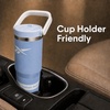 image:imageReebok 32 oz Insulated Steel Tumbler with Handle amp Straw Lid Blue  Leakproof Cupholder Friendly Keeps Cold 24 Hours BPA FreeBlue