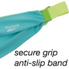 image:imageReebok 3pk Wide Knotted Headwrap  Secure Lightweight DamageFree Hold  Quality Gym Hair Accessories for Active Comfort