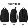 image:imageReebok Backpack for Men amp Women Lightweight Multipurpose Everyday Backpack  Padded Adjustable Straps and a Breathable Back Panel Fit a 156Inch Laptop for Commuting Gym or TravelSkyler Black