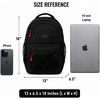 image:imageReebok Backpack for Men amp Women Lightweight Multipurpose Everyday Backpack  Padded Adjustable Straps and a Breathable Back Panel Fit a 156Inch Laptop for Commuting Gym or TravelAire Black