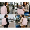 image:imageReebok Backpack for Men amp Women Lightweight Multipurpose Everyday Backpack  Padded Adjustable Straps and a Breathable Back Panel Fit a 156Inch Laptop for Commuting Gym or TravelRegan II Ashen Lilac