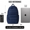 image:imageReebok Backpack for Men amp Women Lightweight Multipurpose Everyday Backpack  Padded Adjustable Straps and a Breathable Back Panel Fit a 156Inch Laptop for Commuting Gym or TravelSkyler Blue