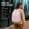 image:imageReebok Backpack for Men amp Women Lightweight Multipurpose Everyday Backpack  Padded Adjustable Straps and a Breathable Back Panel Fit a 156Inch Laptop for Commuting Gym or TravelRegan II Ashen Lilac