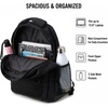 image:imageReebok Backpack for Men amp Women Lightweight Multipurpose Everyday Backpack  Padded Adjustable Straps and a Breathable Back Panel Fit a 156Inch Laptop for Commuting Gym or TravelAire Black