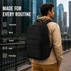 image:imageReebok Backpack for Men amp Women Lightweight Multipurpose Everyday Backpack  Padded Adjustable Straps and a Breathable Back Panel Fit a 156Inch Laptop for Commuting Gym or TravelSkyler Black