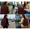 image:imageReebok Backpack for Men amp Women Lightweight Multipurpose Everyday Backpack  Padded Adjustable Straps and a Breathable Back Panel Fit a 156Inch Laptop for Commuting Gym or TravelGrady Black Cherry