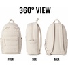 image:imageReebok Backpack for Men amp Women Lightweight Multipurpose Everyday Backpack  Padded Adjustable Straps and a Breathable Back Panel Fit a 156Inch Laptop for Commuting Gym or TravelSkyler Pumice Stone