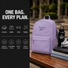 image:imageReebok Element Backpack for Men amp Women Spacious Bag for Gym Work Travel  Durable WaterResistant Fabric with a Dedicated Laptop Compartment Padded Adjustable Straps and Multiple Organizer PocketsElement III Wild Lavender