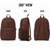 image:imageReebok Element Backpack for Men amp Women Spacious Bag for Gym Work Travel  Durable WaterResistant Fabric with a Dedicated Laptop Compartment Padded Adjustable Straps and Multiple Organizer PocketsElement III  Villa Brown