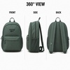 image:imageReebok Element Backpack for Men amp Women Spacious Bag for Gym Work Travel  Durable WaterResistant Fabric with a Dedicated Laptop Compartment Padded Adjustable Straps and Multiple Organizer PocketsElement III  Dark Forest
