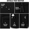image:imageReebok Element Backpack for Men amp Women Spacious Bag for Gym Work Travel  Durable WaterResistant Fabric with a Dedicated Laptop Compartment Padded Adjustable Straps and Multiple Organizer PocketsElement BlackWhite