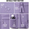 image:imageReebok Element Backpack for Men amp Women Spacious Bag for Gym Work Travel  Durable WaterResistant Fabric with a Dedicated Laptop Compartment Padded Adjustable Straps and Multiple Organizer PocketsElement III Wild Lavender