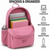image:imageReebok Element Backpack for Men amp Women Spacious Bag for Gym Work Travel  Durable WaterResistant Fabric with a Dedicated Laptop Compartment Padded Adjustable Straps and Multiple Organizer PocketsElement III Infused Lilac